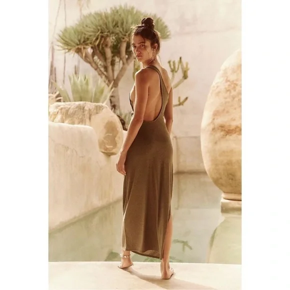 Elegant Pink One-Shoulder Dress by free people Saturday night dress - Picture 2 of 5